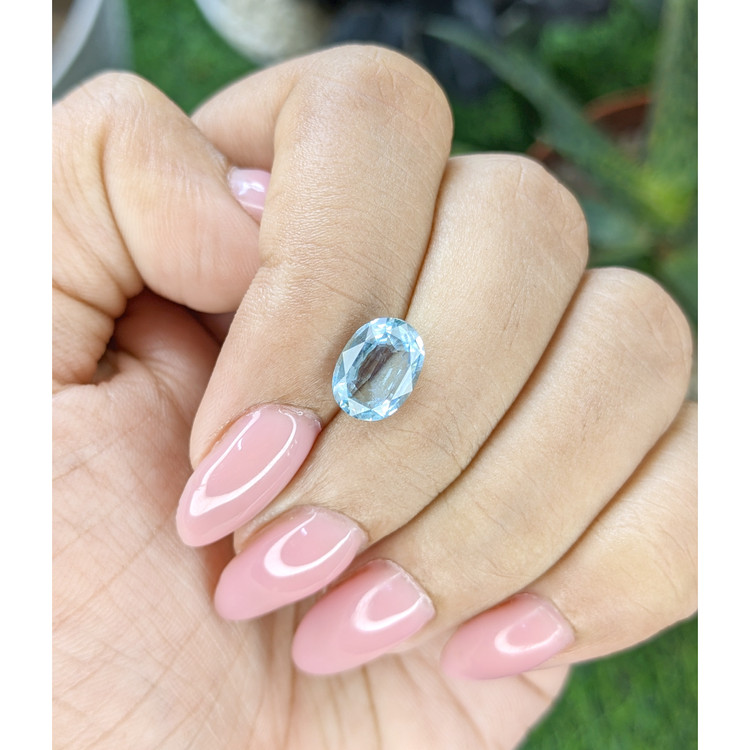1.71 Ct. Blue Aquamarine from Madagascar
