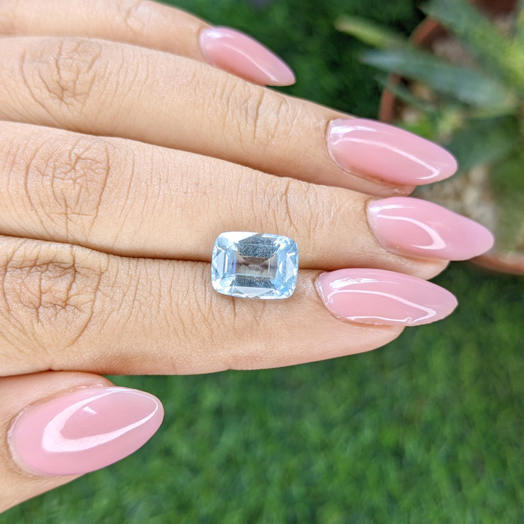 3.09 Ct. Blue Aquamarine from Madagascar