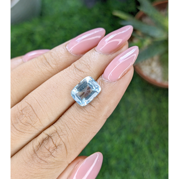 3.09 Ct. Blue Aquamarine from Madagascar
