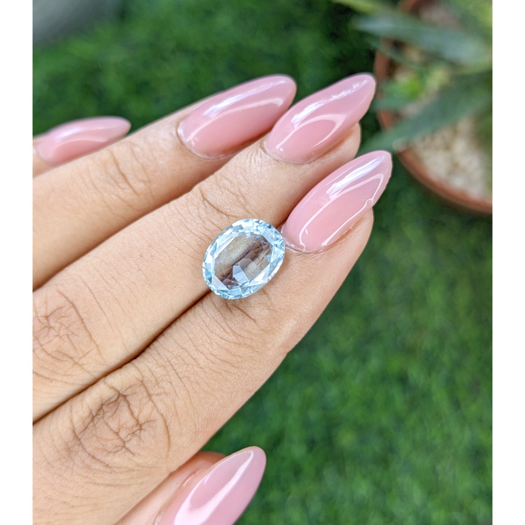 3.07 Ct. Blue Aquamarine from Madagascar