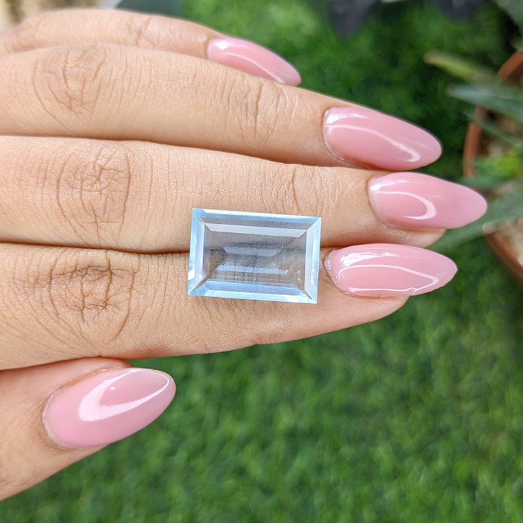 7.76 Ct. Blue Aquamarine from Madagascar