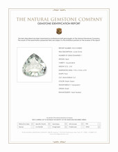 2.55 Ct. Bluish Green Aquamarine from Brazil Scan Report