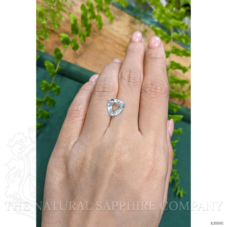 2.55 Ct. Bluish Green Aquamarine from Brazil