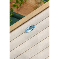 7.64 Ct. Blue Topaz from Brazil Life Style