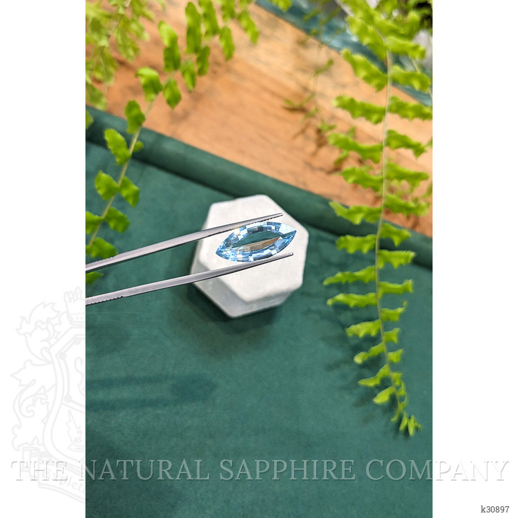 7.64 Ct. Blue Topaz from Brazil