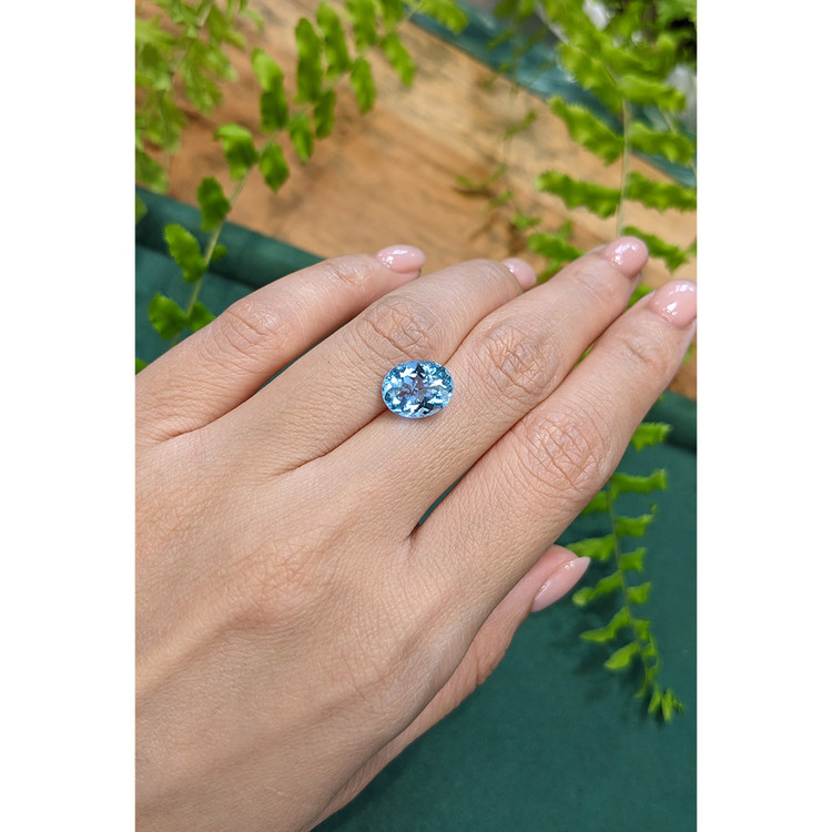 2.89 Ct. Blue Aquamarine from Brazil