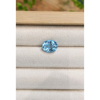 2.89 Ct. Blue Aquamarine from Brazil Life Style