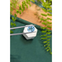2.89 Ct. Blue Aquamarine from Brazil Life Style