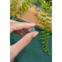 10.29 Ct. Bluish Green Aquamarine from Brazil Life Style