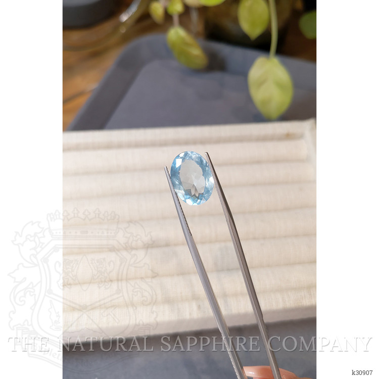 6.28 Ct. Blue Aquamarine from Brazil