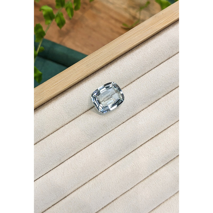 10.24 Ct. Bluish Green Aquamarine from Brazil