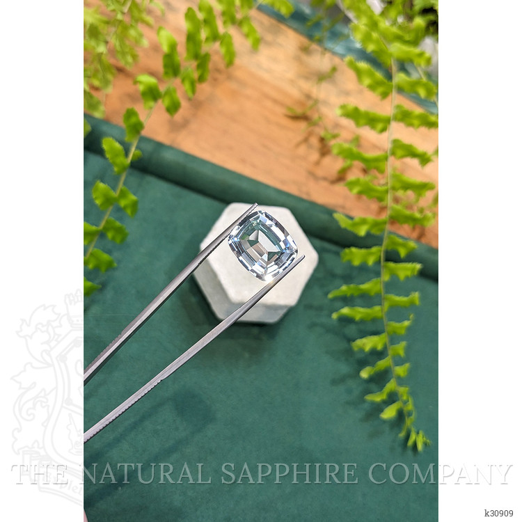 10.24 Ct. Bluish Green Aquamarine from Brazil