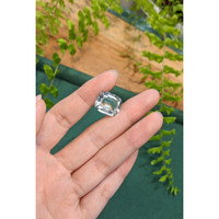 10.24 Ct. Bluish Green Aquamarine from Brazil Life Style