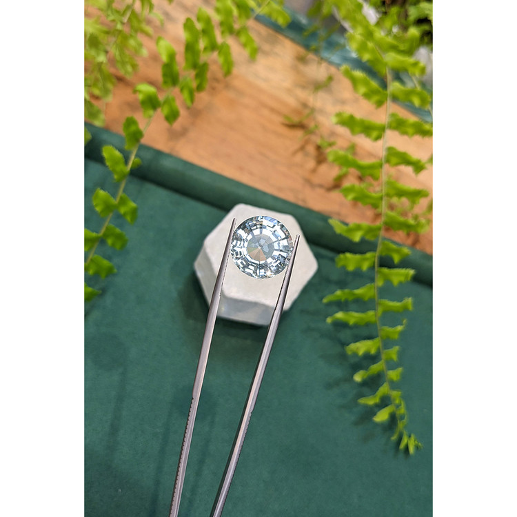 14.30 Ct. Bluish Green Aquamarine from Brazil