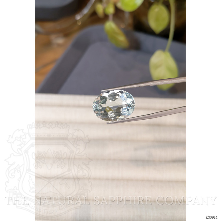 11.35 Ct. Bluish Green Aquamarine from Brazil