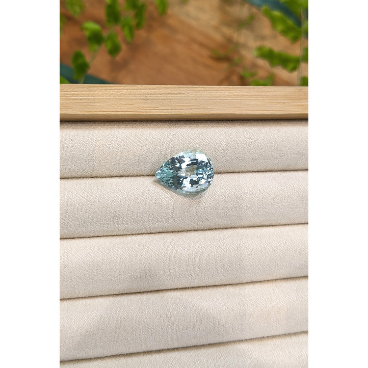 7.74 Ct. Greenish Blue Aquamarine from Brazil