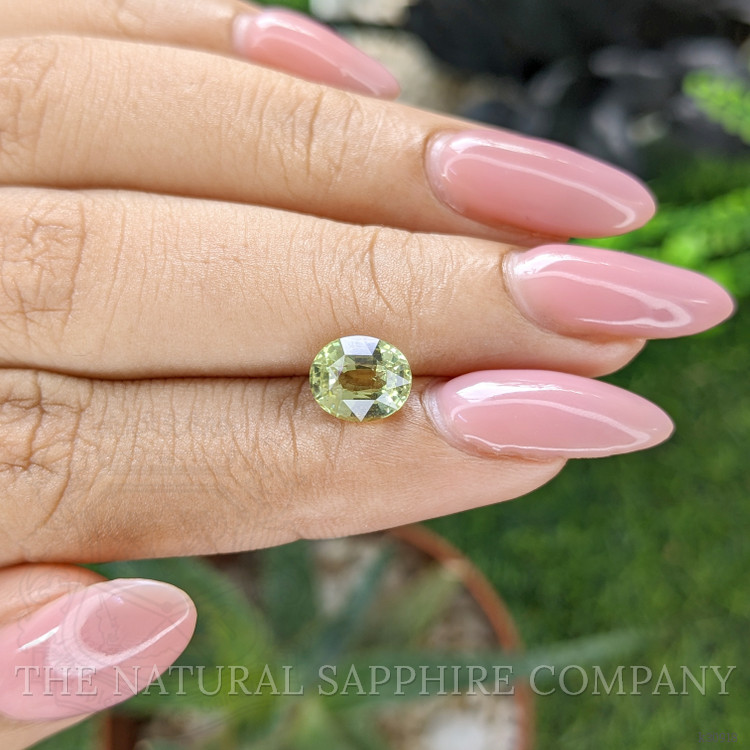 2.09 Ct. Yellowish Green Chrysoberyl from Madagascar