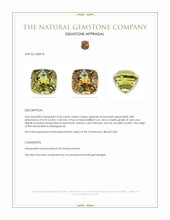 5.04 Ct. Alexandrite from Madagascar Appraisal