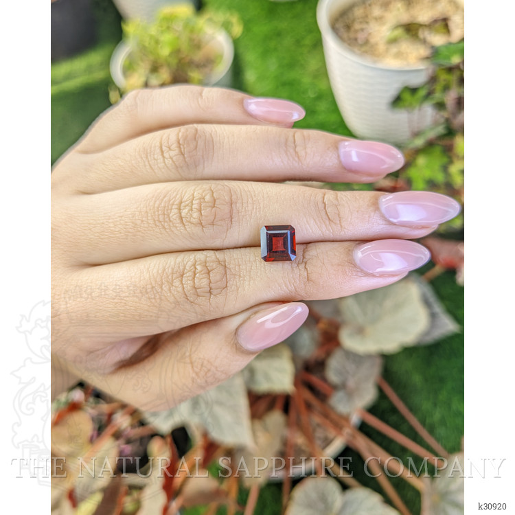 2.57 Ct. Red Garnet from Ceylon (Sri Lanka)