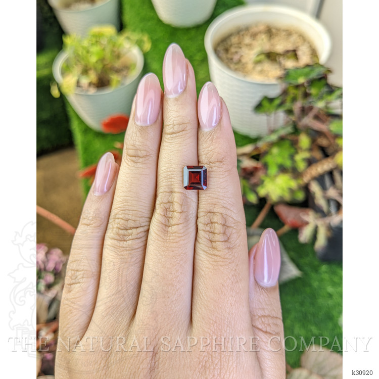 2.57 Ct. Red Garnet from Ceylon (Sri Lanka)