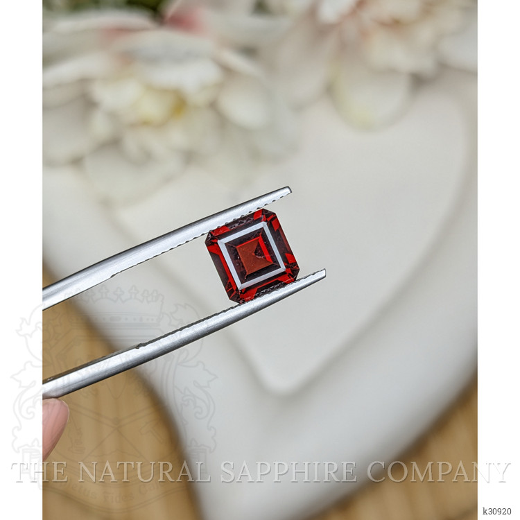 2.57 Ct. Red Garnet from Ceylon (Sri Lanka)