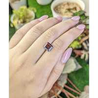 2.57 Ct. Red Garnet from Ceylon (Sri Lanka) Life Style