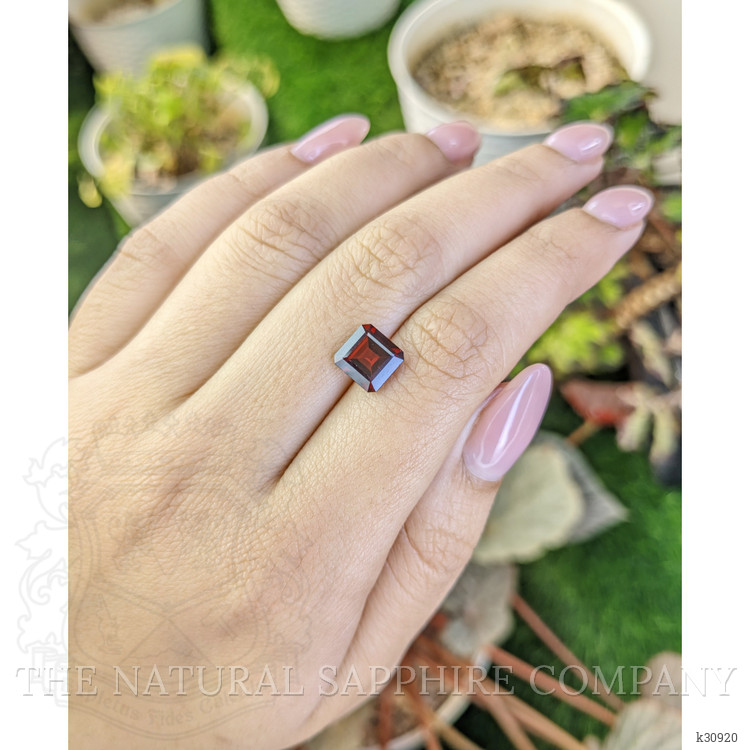 2.57 Ct. Red Garnet from Ceylon (Sri Lanka)