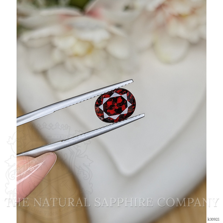 2.97 Ct. Red Garnet from Ceylon (Sri Lanka)