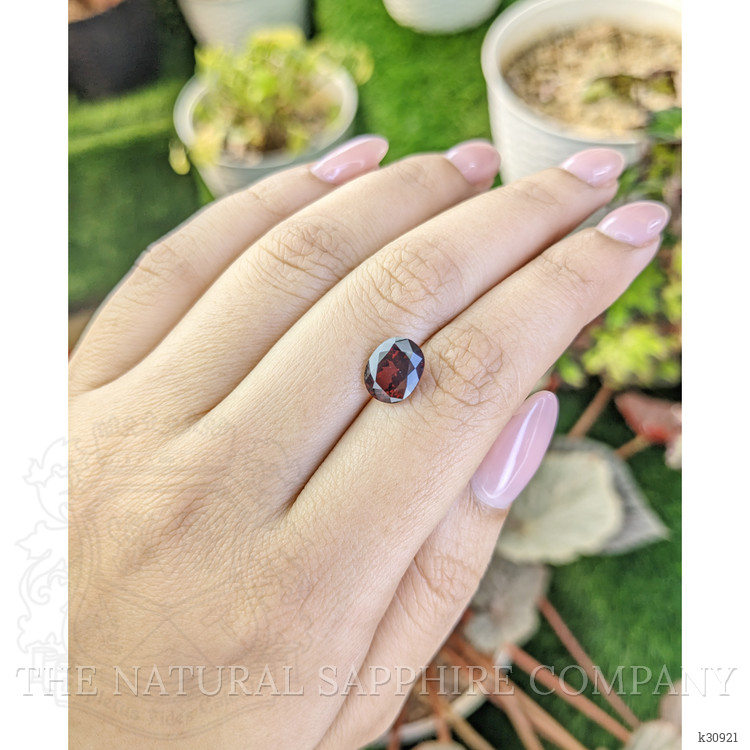 2.97 Ct. Red Garnet from Ceylon (Sri Lanka)