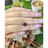 2.97 Ct. Red Garnet from Ceylon (Sri Lanka) Life Style