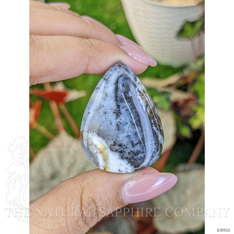 39.90 Ct. Multi Color Cabochon Agate from Brazil