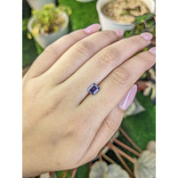 1.14 Ct. Pinkish Purple Spinel from Ceylon (Sri Lanka) Life Style