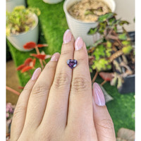 2.81 Ct. Purple Spinel from Ceylon (Sri Lanka) Life Style