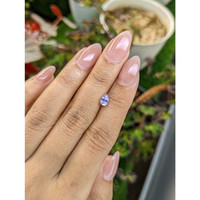 0.53 Ct. Violet Spinel from Ceylon (Sri Lanka) Life Style