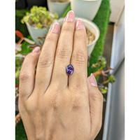 2.95 Ct. Purple Spinel from Ceylon (Sri Lanka) Life Style