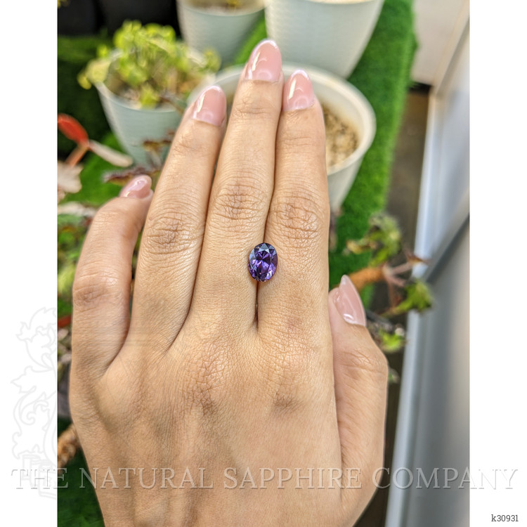 2.95 Ct. Purple Spinel from Ceylon (Sri Lanka)