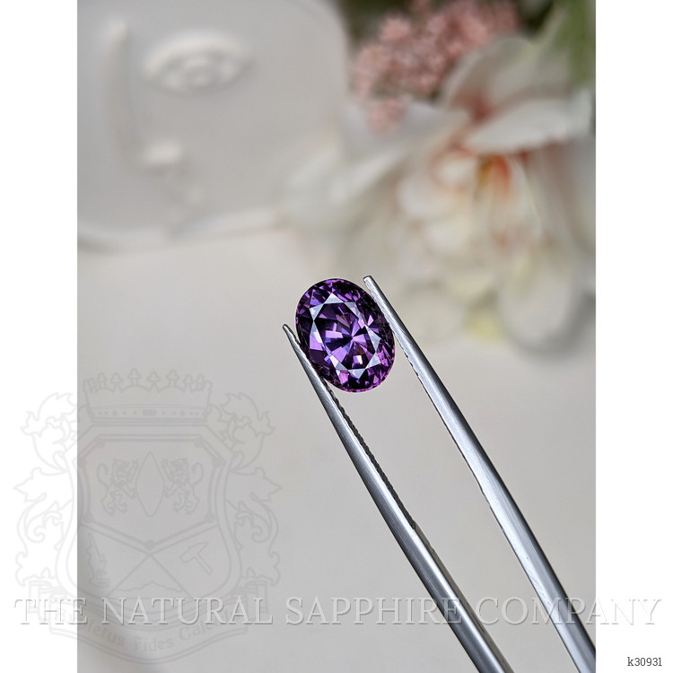 2.95 Ct. Purple Spinel from Ceylon (Sri Lanka)