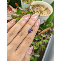 2.95 Ct. Purple Spinel from Ceylon (Sri Lanka) Life Style