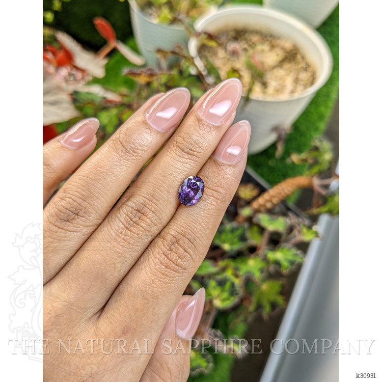 2.95 Ct. Purple Spinel from Ceylon (Sri Lanka)