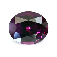 1.98 Ct. Pinkish Purple Rhodolite Garnet from Ceylon (Sri Lanka) Video