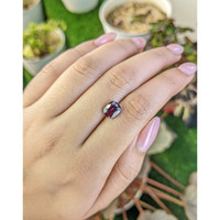 2.18 Ct. Purplish Pink Rhodolite Garnet from Ceylon (Sri Lanka) Life Style