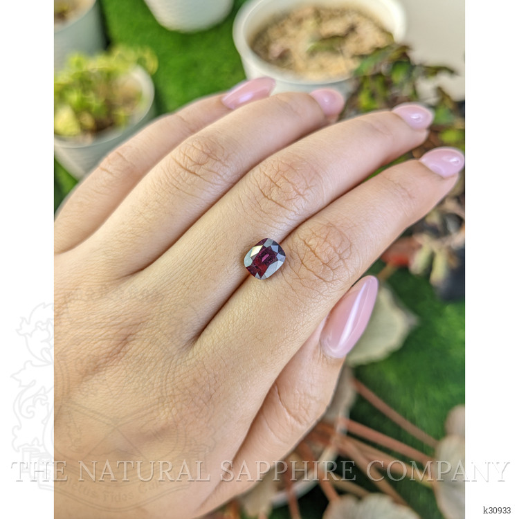 2.18 Ct. Purplish Pink Rhodolite Garnet from Ceylon (Sri Lanka)