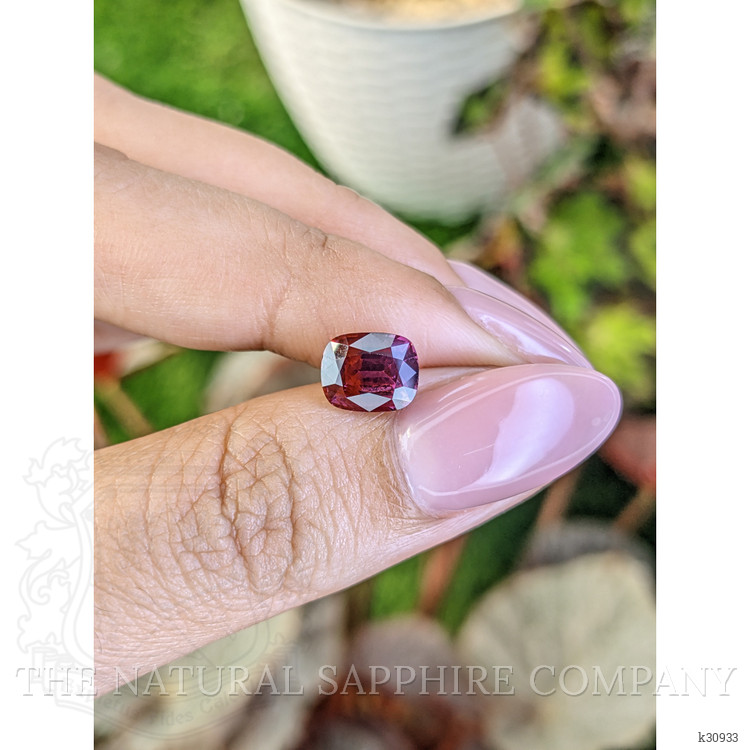 2.18 Ct. Purplish Pink Rhodolite Garnet from Ceylon (Sri Lanka)
