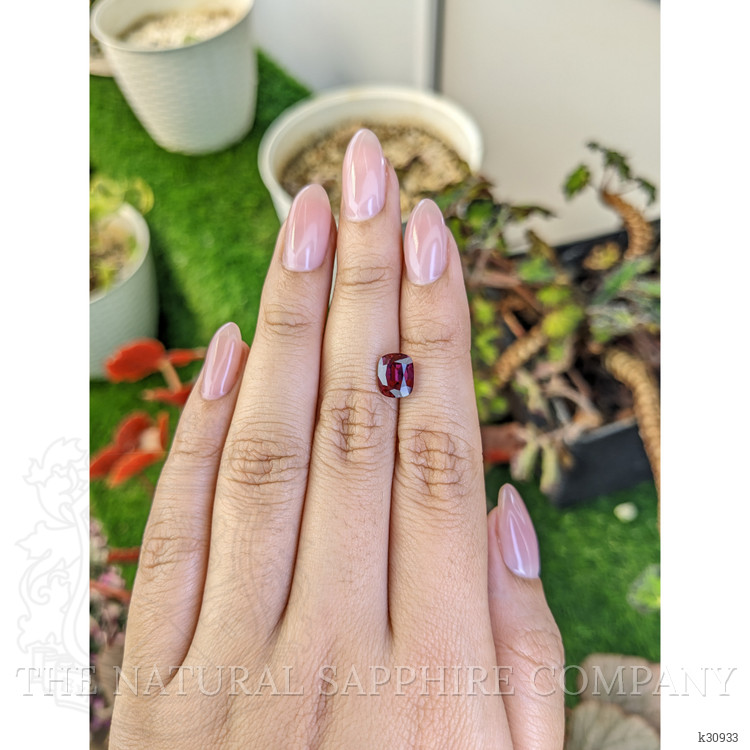 2.18 Ct. Purplish Pink Rhodolite Garnet from Ceylon (Sri Lanka)