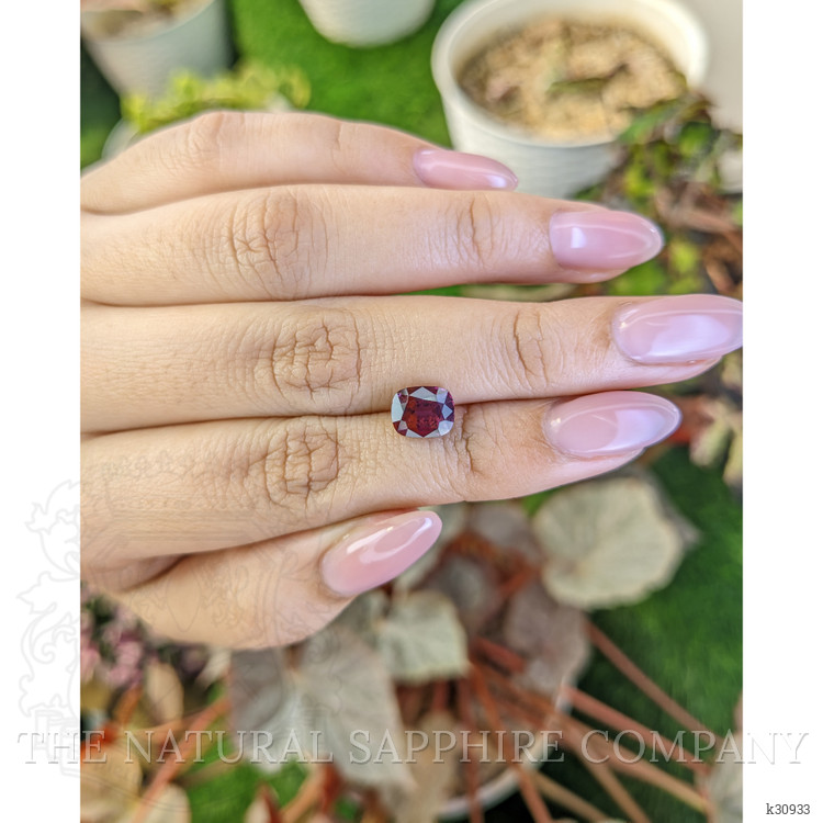 2.18 Ct. Purplish Pink Rhodolite Garnet from Ceylon (Sri Lanka)