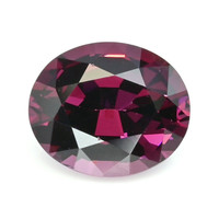 1.61 Ct. Pinkish Purple Rhodolite Garnet from Ceylon (Sri Lanka) Video