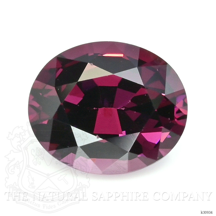 1.61 Ct. Pinkish Purple Rhodolite Garnet from Ceylon (Sri Lanka)