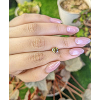 1.75 Ct. Greenish Yellow Zircon from Ceylon (Sri Lanka) Life Style