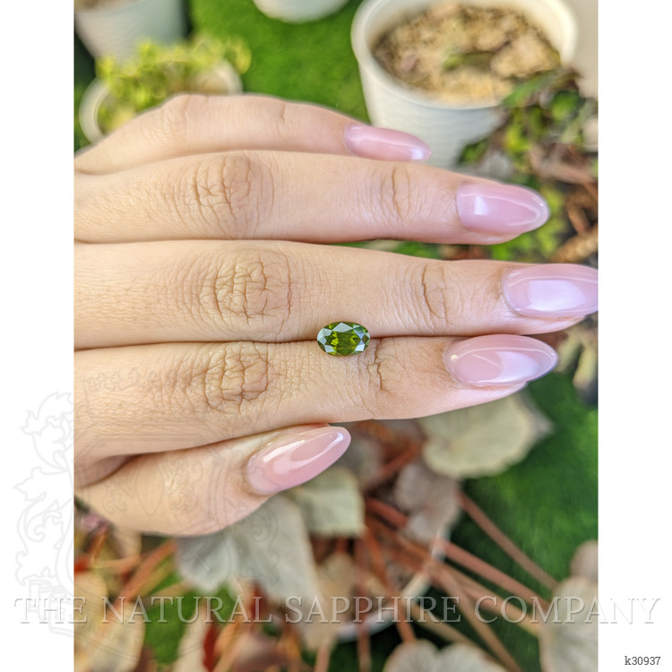 1.50 Ct. Yellowish Green Zircon from Ceylon (Sri Lanka)