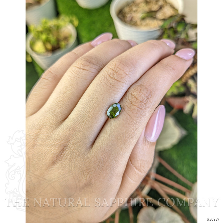 1.50 Ct. Yellowish Green Zircon from Ceylon (Sri Lanka)